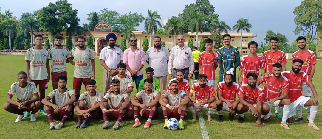 In the 39th Punjab State Super Football League, Olympian Jarnail Singh Football Academy defeated Namdhari Football Academy 3-2.
